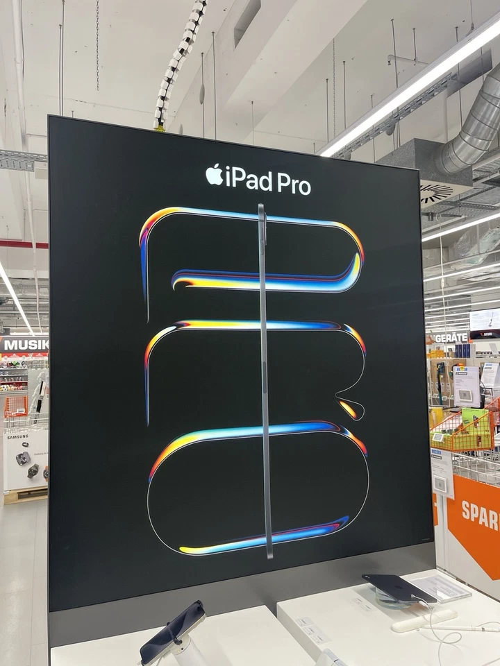 Sammlung Originale Werbebanner und Displays Apple IPAD Pro MacBook Air Watch
