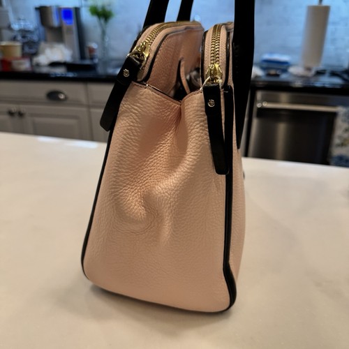 Kate Spade Caroline Queeney Pink Leather Handbag Purse Bag NEW - Picture 6 of 23