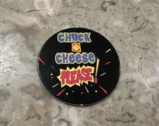 Vintage POG Milk Cap Chuck E. Cheese #5 ShowBiz Pizza Time Vintage Rare 1994
