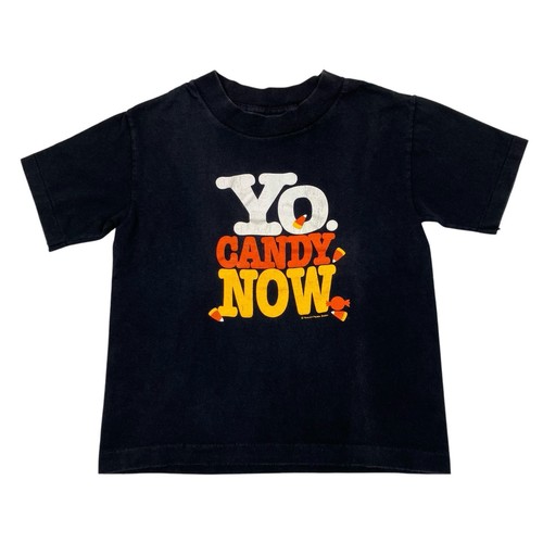 VTG 80s 90s Kid's Halloween Single Stitch T Shirt SOF TEES USA Made Size S (6-8)