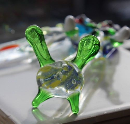 Vintage Murano-Style Lampwork Glass Clown Figures Pair 5 Inch vintage (a) - Picture 15 of 16