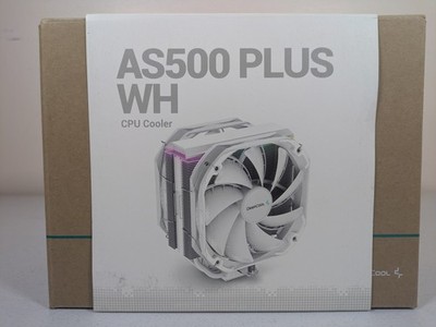 DeepCool AS500 Plus White CPU Cooler With Hardware Open Box LGA2066 AM5 AM4
