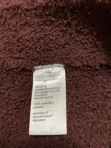 Calvin klein Sleepwear plush pull-on shorts Red Wine M - Picture 5 of 5