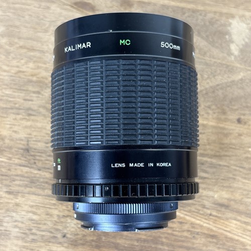 Kalimar 1:8.0 f=500mm Mirror Lens with T Mount & Contax Adapter - Picture 2 of 5