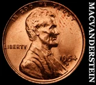 1954-D Lincoln Wheat Cent - Choice Gem Brilliant Unc  No Reserve  #J8090