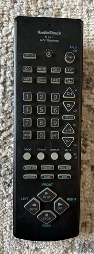 VTG Radio Shack Remote Control 6 In 1 Lights Up 1996 New Open Box Old Stock!! - Picture 3 of 13