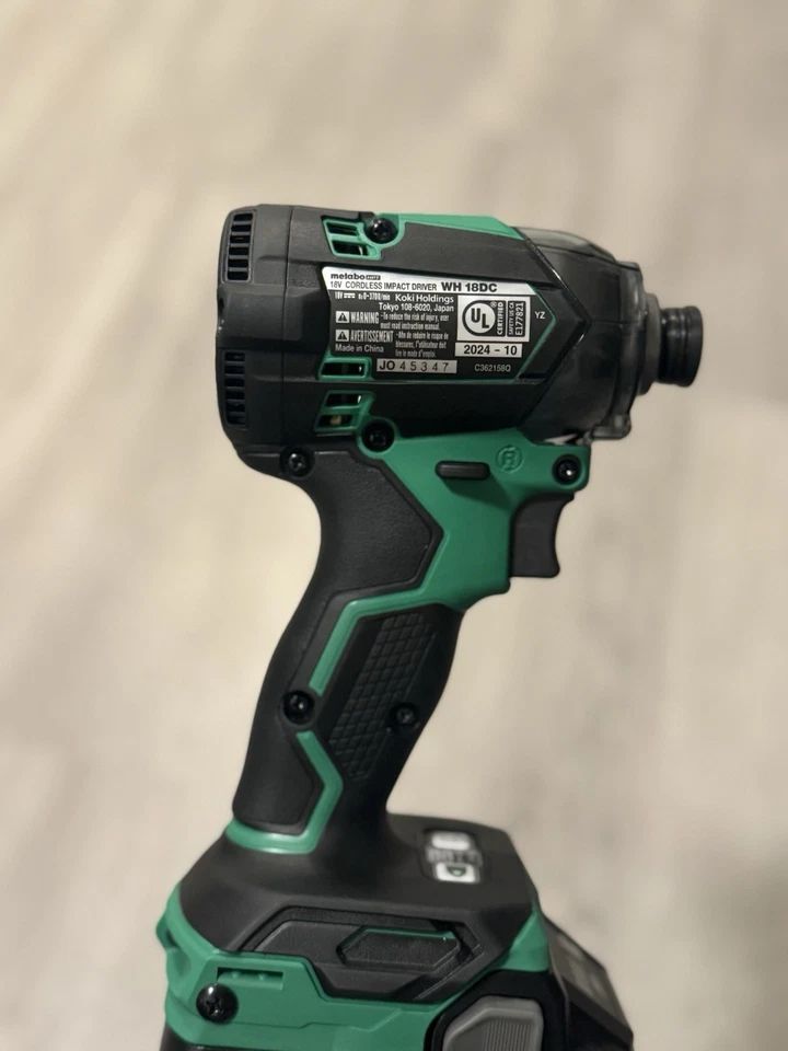 Juego de atornilladores de impacto triple martillo Metabo HPT MultiVolt 36V Foto 3 de 4