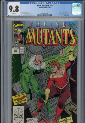 New Mutants #86 (1990) Marvel CGC 9.8 White Rob Liefeld Todd
