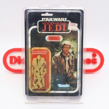 HAN SOLO IN TRENCH COAT - 79 BACK - NEW & Sealed   STAR CASE   Star Wars Figure