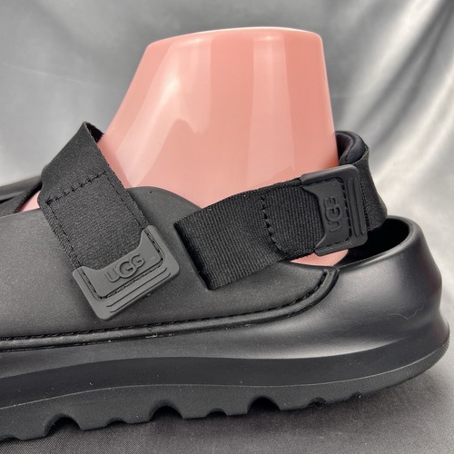 Sandalias deportivas UGG Stratus para hombre talla 12/45 negras con tiras impermeables zapatos de verano - Imagen 11 de 20
