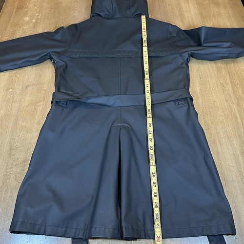 Helly Hansen Kirkwall Gabardina Impermeable Chaqueta Para Mujer TALLA Pequeña Negra - Imagen 10 de 11