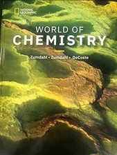 World of Chemistry, 4th Edition - Hardcover, by Zumdahl Steven S.; - Very Good