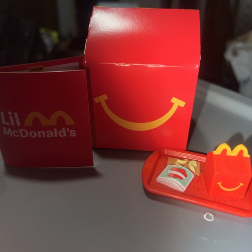 LIL McDonalds 2025 Happy Meal Spielzeug *Tablett mit Äpfeln* Mini Happy Meal Box #18 Neu