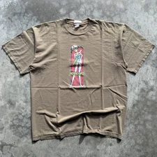 Vintage 90s Hookups Nurse Graphic Anime Girl T Shirt Size XL Rare Grail