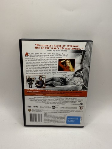 DVD - STRAIGHT TIME (1978) R4 - Dustin Hoffman - Picture 2 of 2