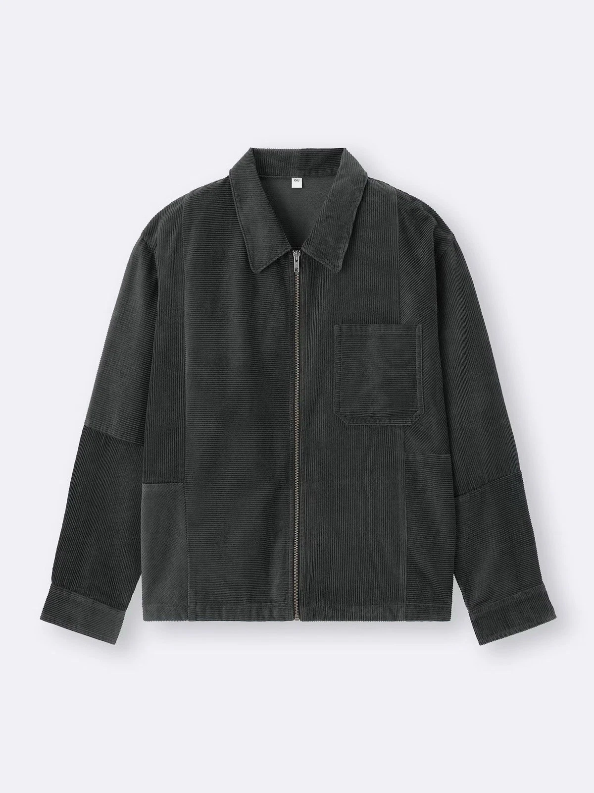 GU Uniqlo Corduroy Zip-Up Shirt Jacket - Men's Size M image 1