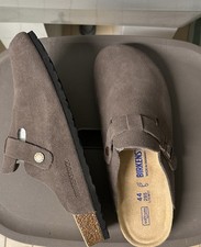 Birkenstock Boston Sandalo da Uomo - Habana, EU 43