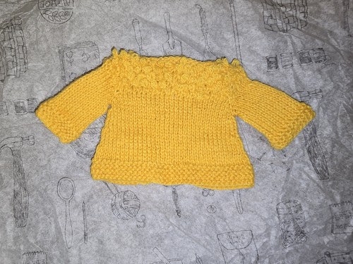 Hazel Village Marnie Chicken Courageous Corn Cardigan Yellow Sweater - Bild 2 von 2