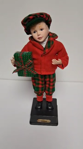 Violer musical Holiday Creations 16" canciones de Navidad Noel vacaciones con caja de colección - Vídeo 1 de 1