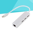  USB 3.1 Type C to RJ45 10/100Mbps Network Adapter External Network Ethernet LAN
