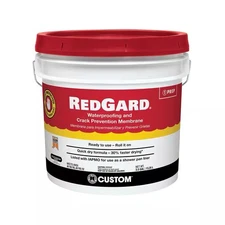 Custom Building RedGard Ready to Use Pink Waterproofing &Crack Prevention 3.5gal