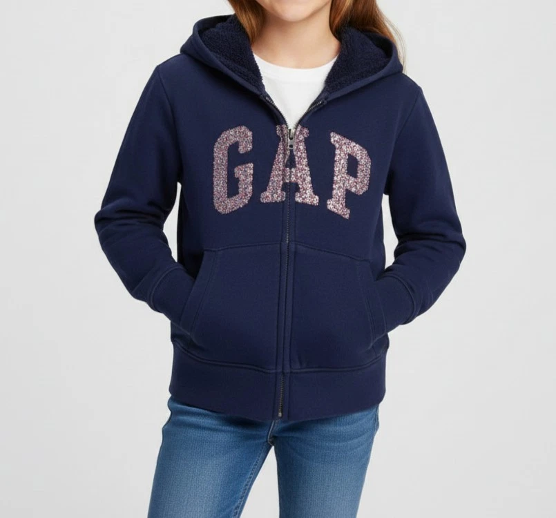 Sweat zippé sans capuche rose et gris ENFANT DOMYOS | Decathlon