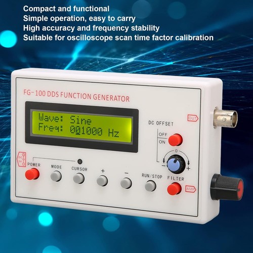 Versatile DDS Function Generator: Sine, Triangle, Sawtooth Waves, Up to 500KHZ - Picture 4 of 11