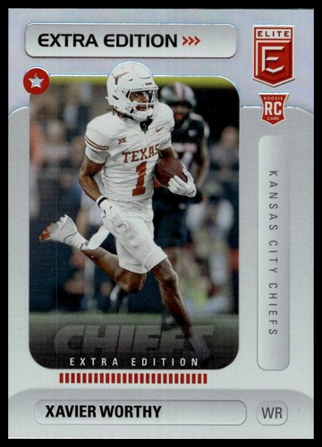 2024 Donruss Elite #3 Xavier Worthy Extra Edition RC
