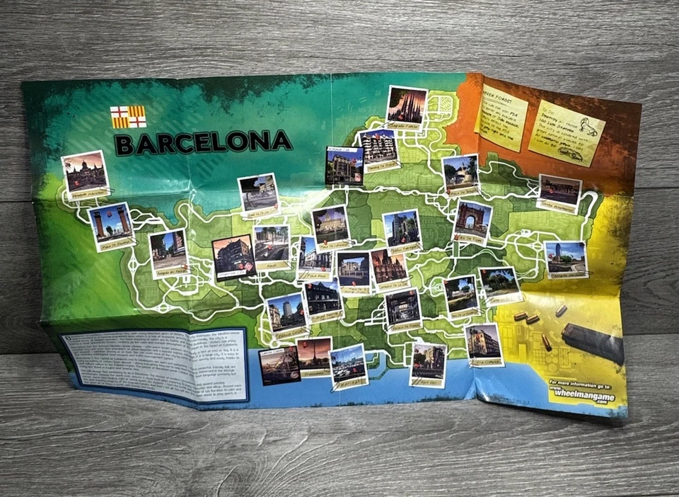 Vin Diesel Wheelman w/ Map! MINT💿! No Manual Microsoft Xbox 360 (NOT CIB) - Image 2 of 4