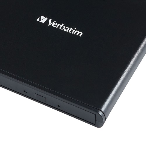 VERBATIM® External Slimline CD/DVD Writer, USB-A/USB-C - Afbeelding 3 van 8