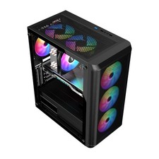 Glasseite Tower Gaming Pc Gehäuse USB 3.0 ATX ,M-ATX,Mini-ITX +++ AODING+