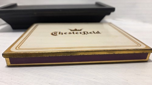 Lata publicitaria vintage de cigarrillos Chesterfield - Imagen 4 de 8