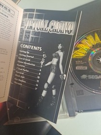 Virtual Casino (Sega Saturn, 1996) CIB W Registration 