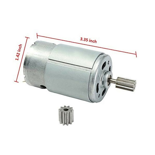 2 Pcs 550 40000RPM Electric Motor High Speed RS550 12V Motor Gearbox Accessor - Picture 2 of 7