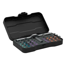 Duke 24 in 1 Magnetic Screwdriver Head Set PC Phone Electronics Repair Tool Kit