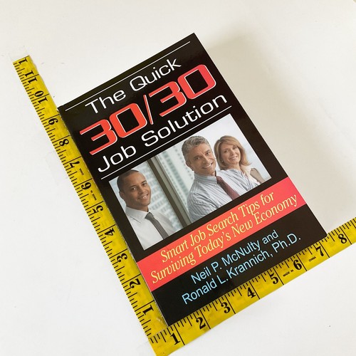 The Quick 30 30 Job Solution Smart Job Search Tips Softcover Book - Imagen 12 de 17