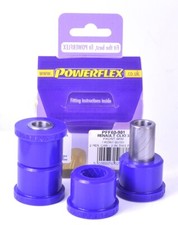 2 x Powerflex PFF60-901 vorderes PU Lager Querlenker für Renault Modus Clio III 