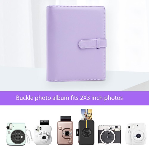 128 Pockets Mini Photo Album for Fujifilm Instax Mini Camera, Polaroid Snap, ... - Picture 2 of 5