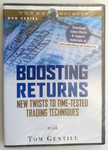 *New DVD* BOOSTING RETURNS by Tom Gentile ~ Sealed Stock Trading DVD ~ - Foto 1 di 2