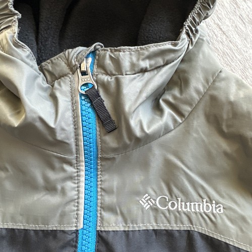 Columbia Boys XS (6-7) Fleece Lined Hooded Jacket - Picture 2 of 7