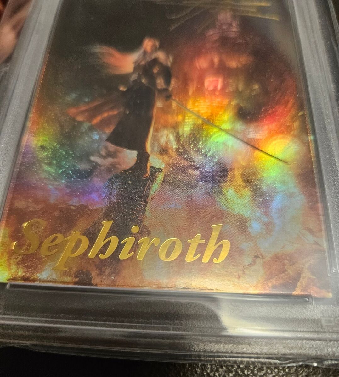 PSA 9 Opus Final Fantasy VII 7 Art Museum Sephiroth 1-101 PSA 9 Opus Final Fantasy VII 7 Art Museum Sephiroth 1-101
