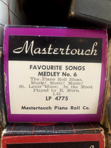 Vintage Pianola Rolls - Broadway, Mastertouch & QRS - Picture 66 of 254