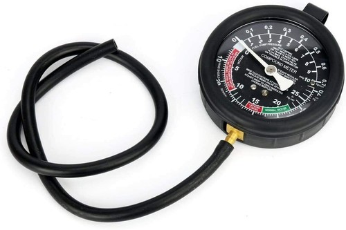 Auto Engine Vacuum Tester Gauge Leak Carburetor Fuel Pump Diagnostics Tool Kit - Picture 7 of 7