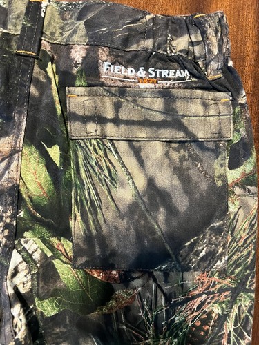NWT Field & Stream Cotton Twill Mossy Oak Camo Pants Youth Medium - Picture 14 of 14