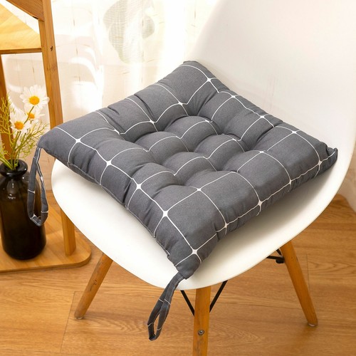 2, 4 tlg. Sitzkissen Stuhlkissen Gartenkissen Sitzauflage Auflage 40x40 cm Baumw - Bild 8 von 29