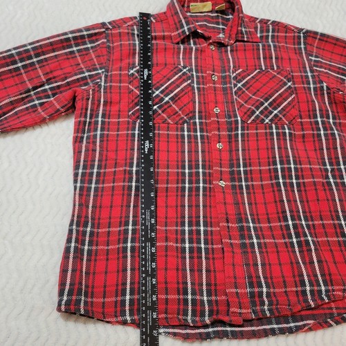 Vintage Big Mac Flannel Button Up Shirt Mens XLT Plaid Lumberjack St John's Bay - Picture 6 of 9