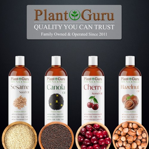 Carrier Oil Gallon Bulk Wholesale Pure Natural Cold Pressed Skin Hair Massage - Picture 48 of 273