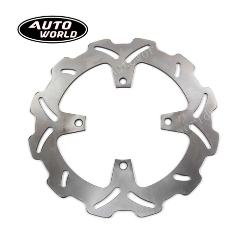 Front Rear Brake Rotor and Bolts for Kawasaki KX125 2003 - 2005 KX250F 2004 2005 - Foto 2 di 9