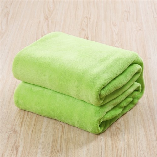 Super Soft Warm Solid Warm Micro Plush Fleece Blanket Throw Rug Sofa Bedding - Picture 4 of 56