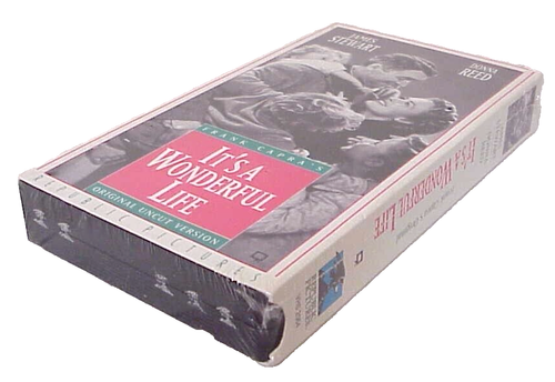 IT'S A WONDERFUL LIFE ORIGINAL UNCUT VERSION VHS VIDEO TAPE MOVIE NEW AND SEALED - Picture 5 of 5